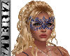 Lace Mask - Blue