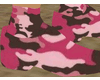 mens sexy pink camo shoe
