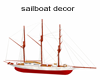 sailboat decor marinheir