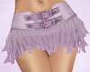 SL Fringe Skirt Lilac
