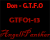 Don - G.T.F.O