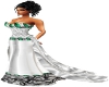 Emerald Wedding Gown