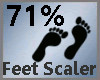 Feet Scaler 71% M A