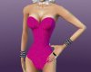 !P Pink Cinched Corset