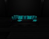 Teal/Black Couch 3