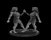 Gemini Statue