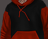 sweatshirt black red ☆
