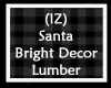 Santa Bright Lumber Deco