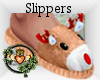 Reindeer Slippers M