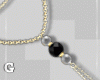 Mist Black Grey Necklace