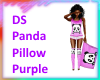 DS Panda pillow purple