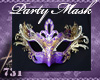 PARTY MASK FEMALE purple
