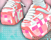 !N Platform Sneaker Pink