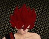 Saiyan Hair Q Red / God