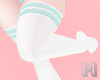 🅜 MINK: socks white