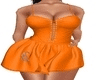 Racal Orange Dress