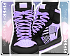 P| Patch Shoes - Purple