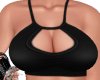 BB|Black Crop Top