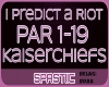 T♥ I Predict A Riot