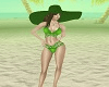 Summer Green Hat