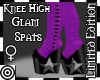 *m U Violet Glam Spats F