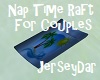 Couples Napping Raft