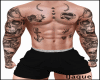 J| Peitoral Tatto Skull