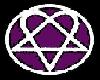 purple+black heartagram