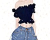 R - Frilly Blue
