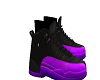 PURPLE JORDANS