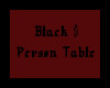 Black 2 person table