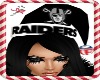 Raiders Santa Hat