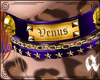 Venus Collar Gold Purple