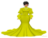 Yellow Distinct Gown