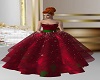 christms rose gown