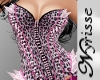 ~N~ Pink Leopard Corset