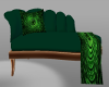 Green  lovers Chaise