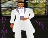 Purple n White Tuxedo