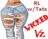 RL Wicked Jeans w/tats