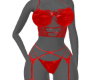 RED LOUIE UNDERWEAR