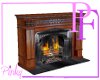Dark Oak Fireplace