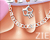 Gothic Girl Choker Lilac