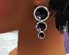 Tafernay Black Earrings