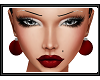 {G} Red Xmas Earrings