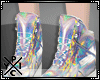 [X] Holo Boots | White