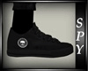 !SPY! Black skul shoes