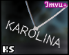 K| necklace Karolina