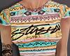 Stussy Chongo Crop Top