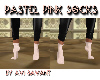 Pastel Pink Socks