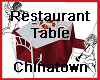 Restaurant Table Chinese
